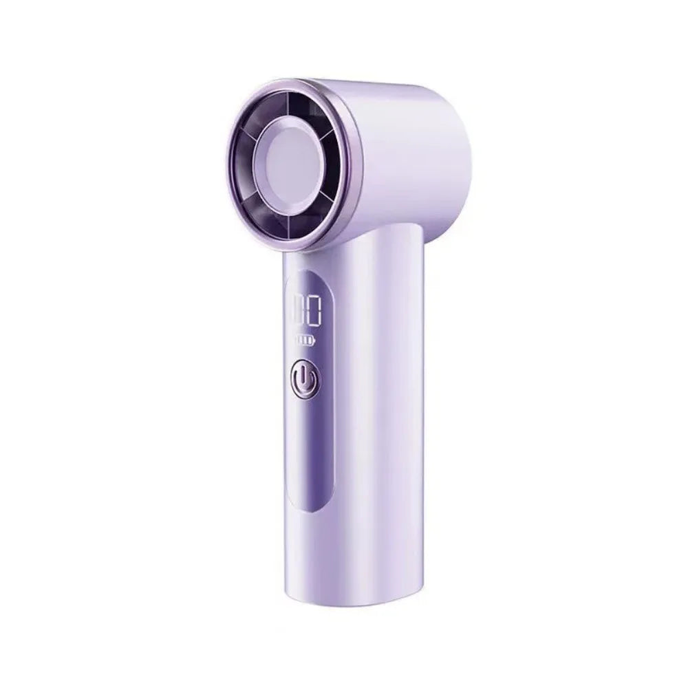 Air Cooler High-speed Handheld Fan Quiet Operation Waterproof USB Rechargeable Fan Long-lasting Mini Fan Makeup Setting