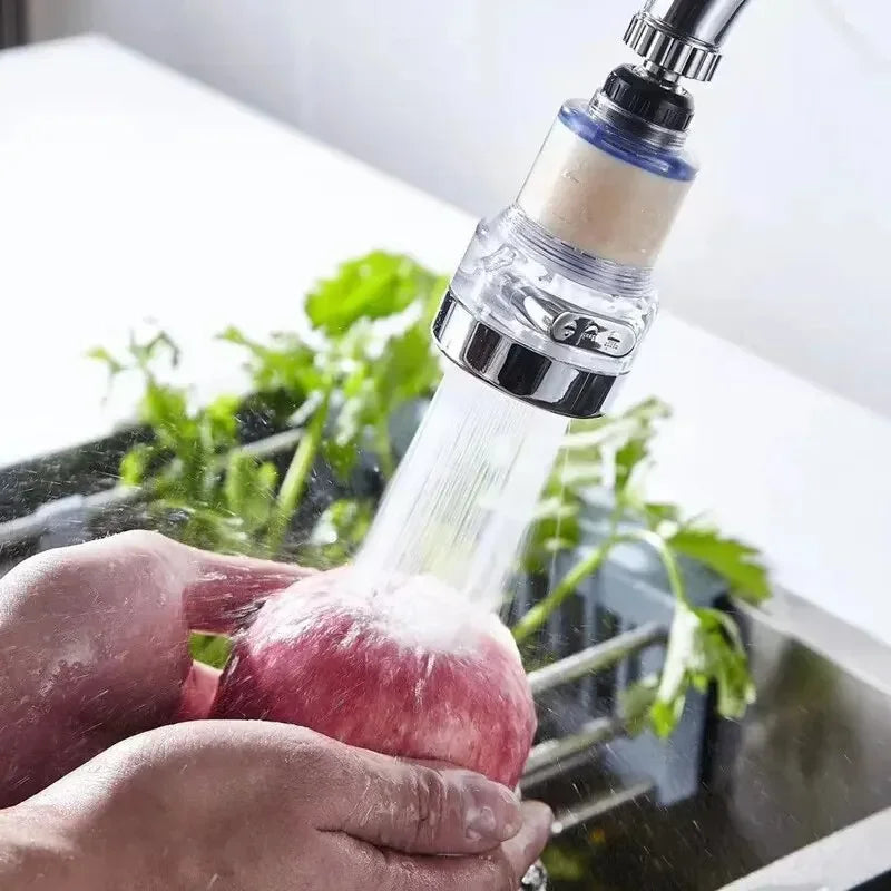 360 Rotating Water Purifier Filter Tap Universal For Kitchen Bathroom Shower Household Filter PP Cotton High Density