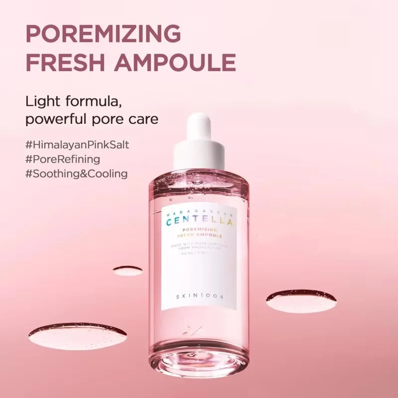Hot SKIN1004 Madagascar Centella Hyalu-Cica Watery Serum 100ml Lightweight Non-greasy Pore Care Deep Moisture Skincare Skin Type