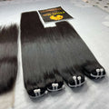 SUPER SALE 100% Unprocessed Human Hair Bone Straight Bundles Virgin Hair Extension Factory Wholesale