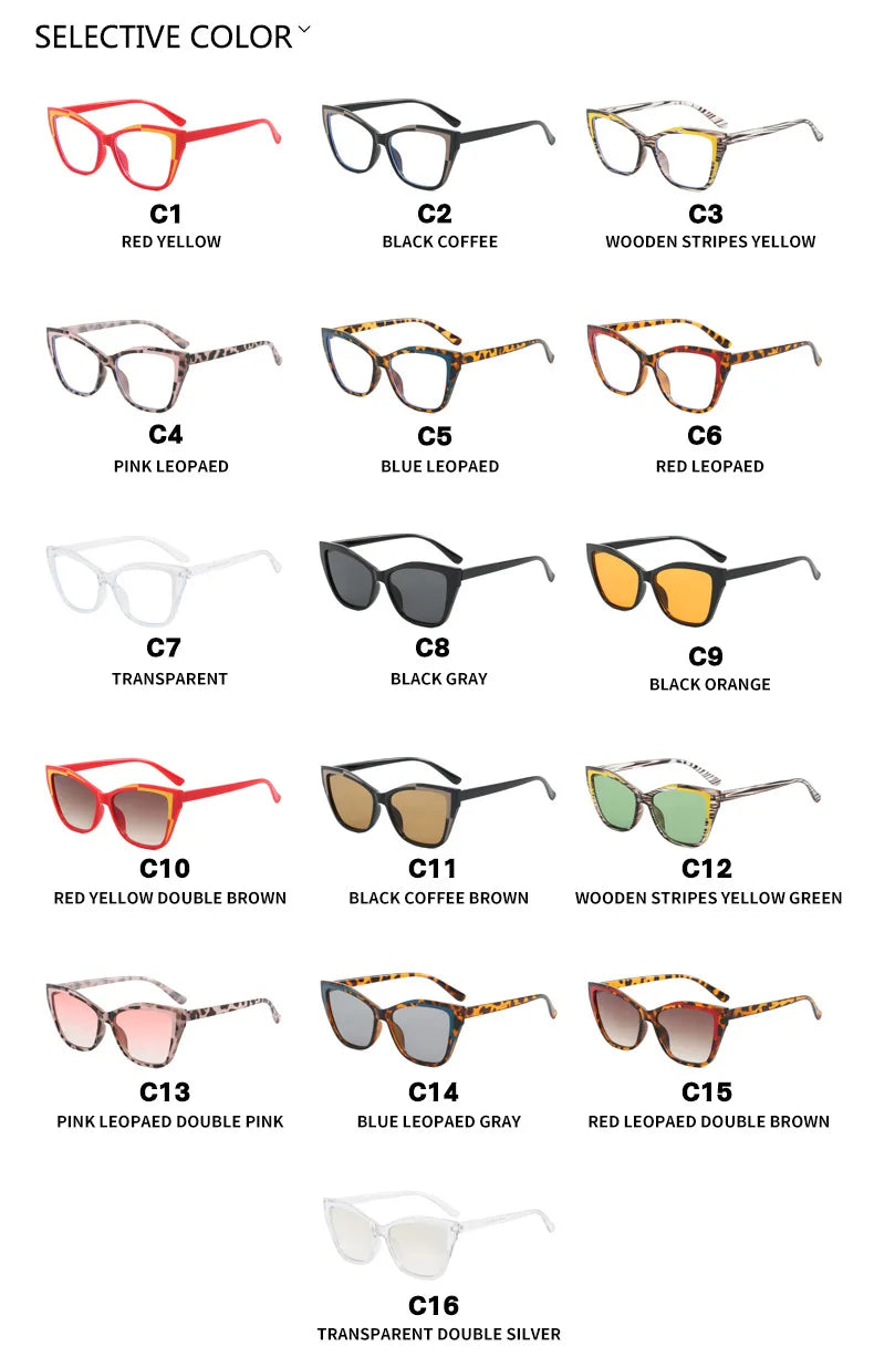 Vintage Brand Designer Cat Eye Glasses Blue Light Blocking Glasses Women Spectacle Computer Eye Protection Glass Unisex Lentes