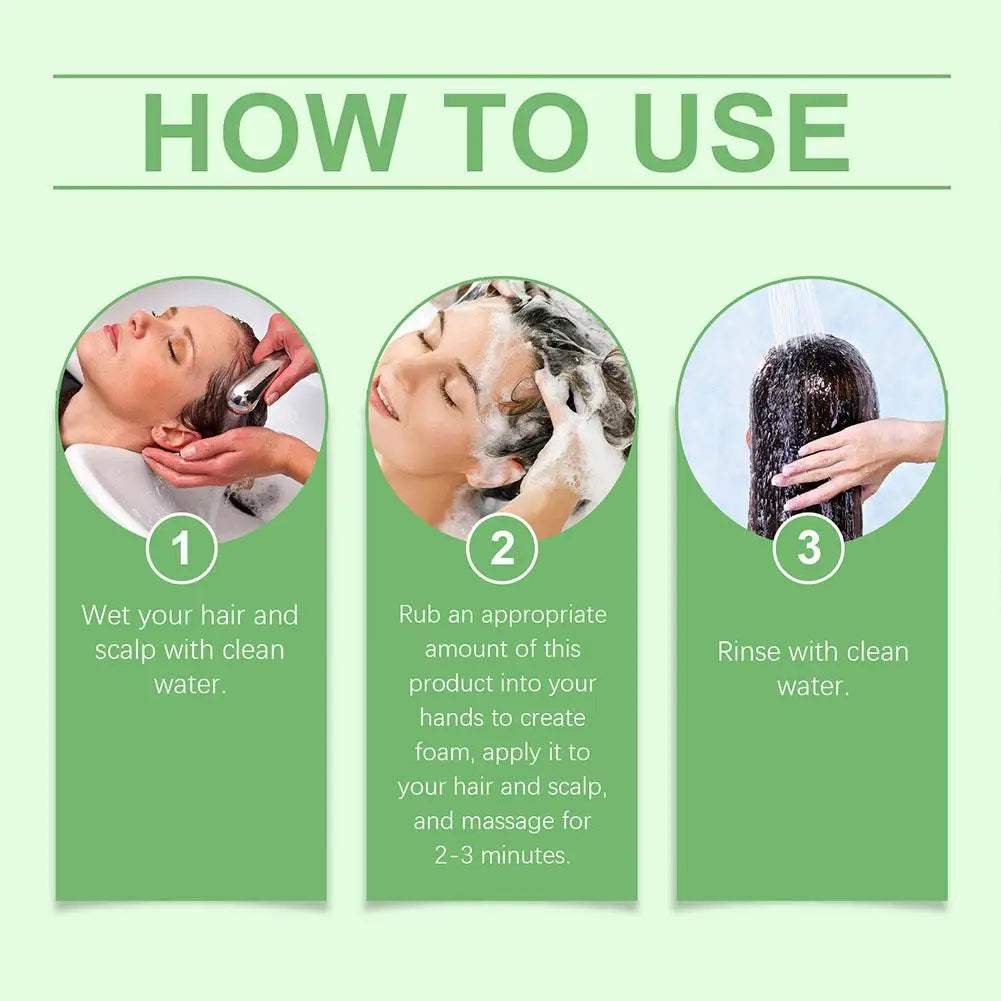 1/2PCs Rosemary Hair Growth Shampoo Thickening Hydrolyzed Keratin Dry Frizzy Damaged Repair Moisturizing Scalp Cleaning Shampoo