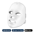 Rechargeable Facial LED Mask 7 Colors LED Photon Therapy Skin Rejuvenation Anti Acne Wrinkle Removal Beauty Mask Skin Brightenin