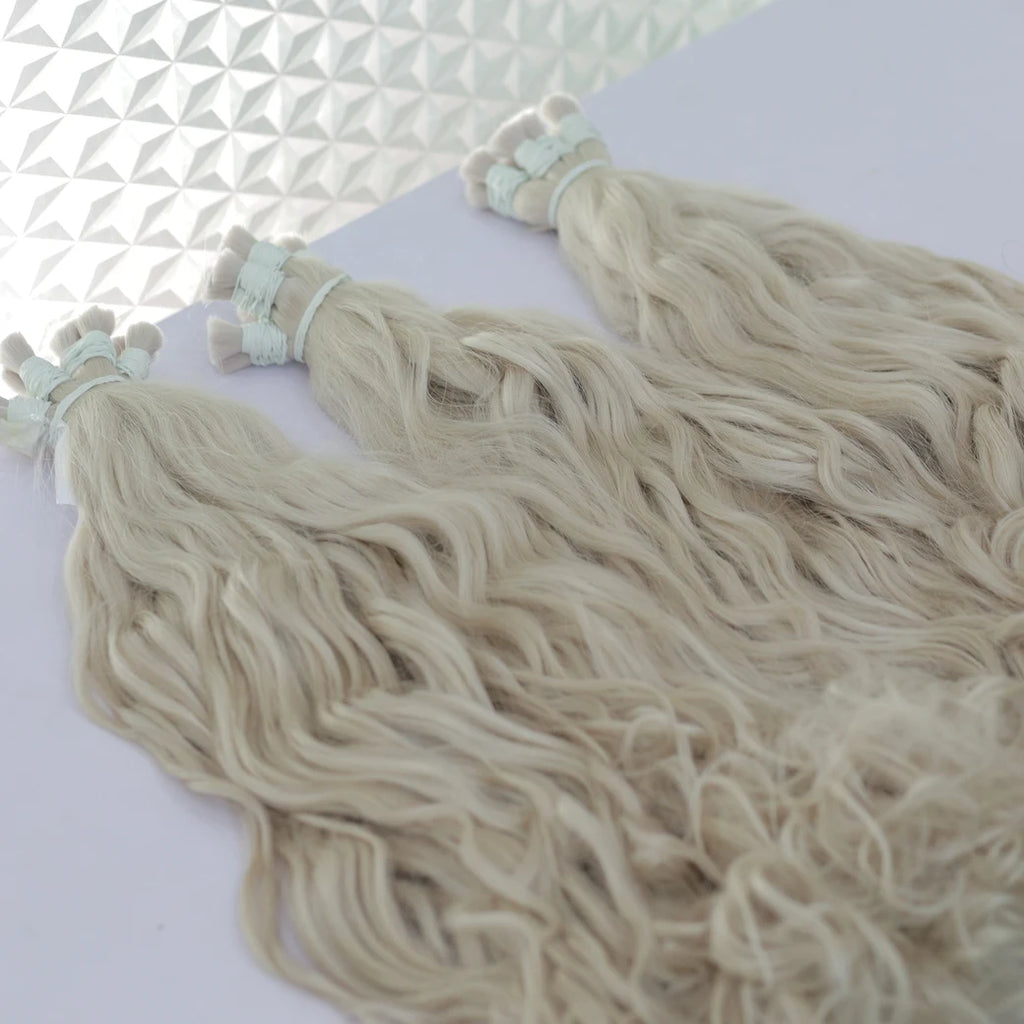 Wavy Human Hair Extension 100Cm Premium Bundles For Salons Vietnam Human Hair Extension