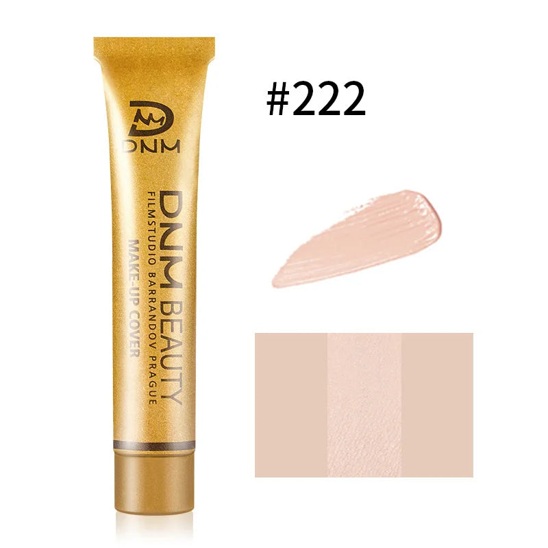 DNM High Quality Covering Concealer Makeup Moisturizing Face Concealer Foundation Waterproof Lasting Concealer Covering Cream