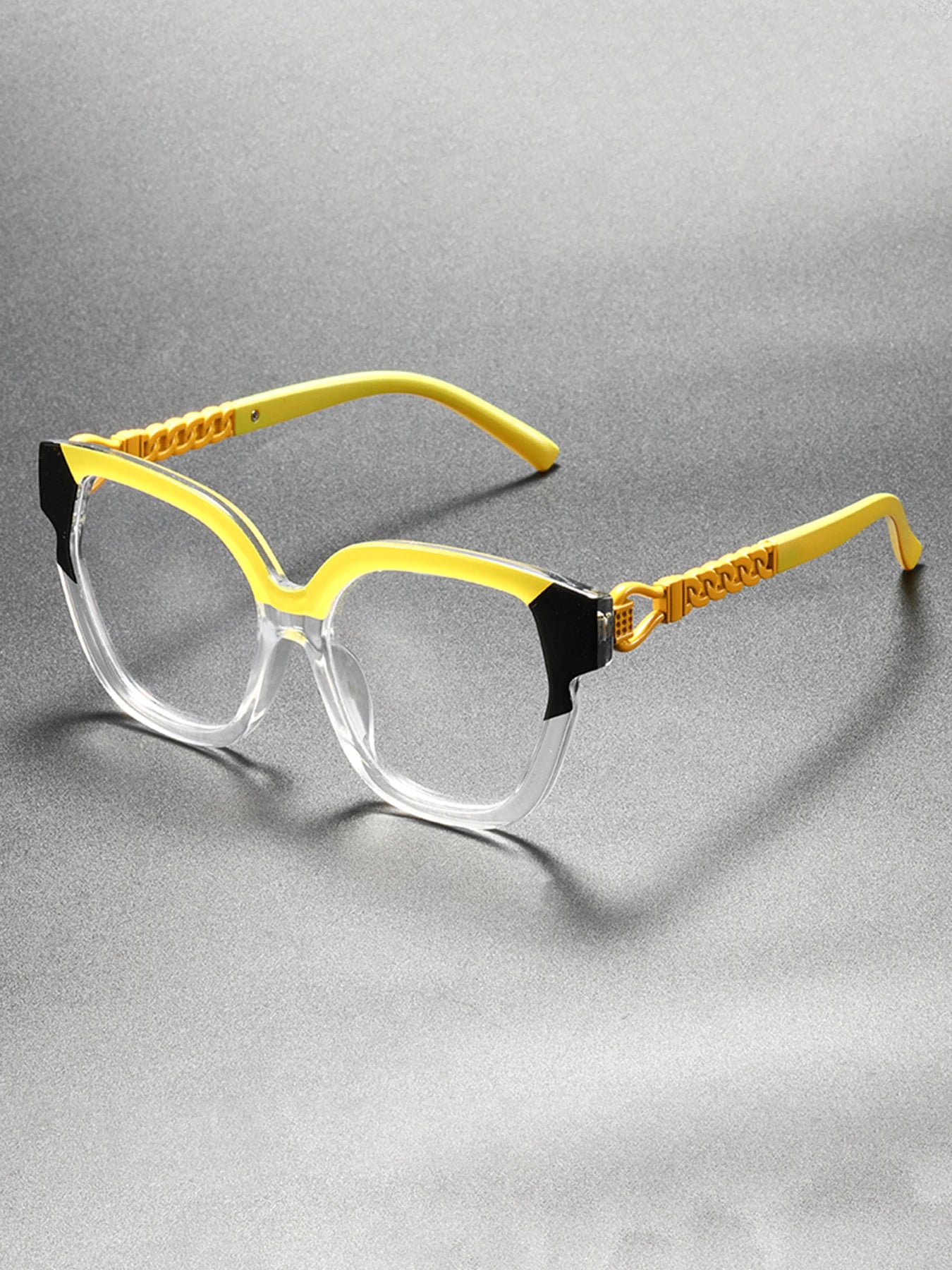 High-Visual-Appeal Cat-Eye Glasses - Unisex, Versatile Blue Light Blocking Plain Glasses