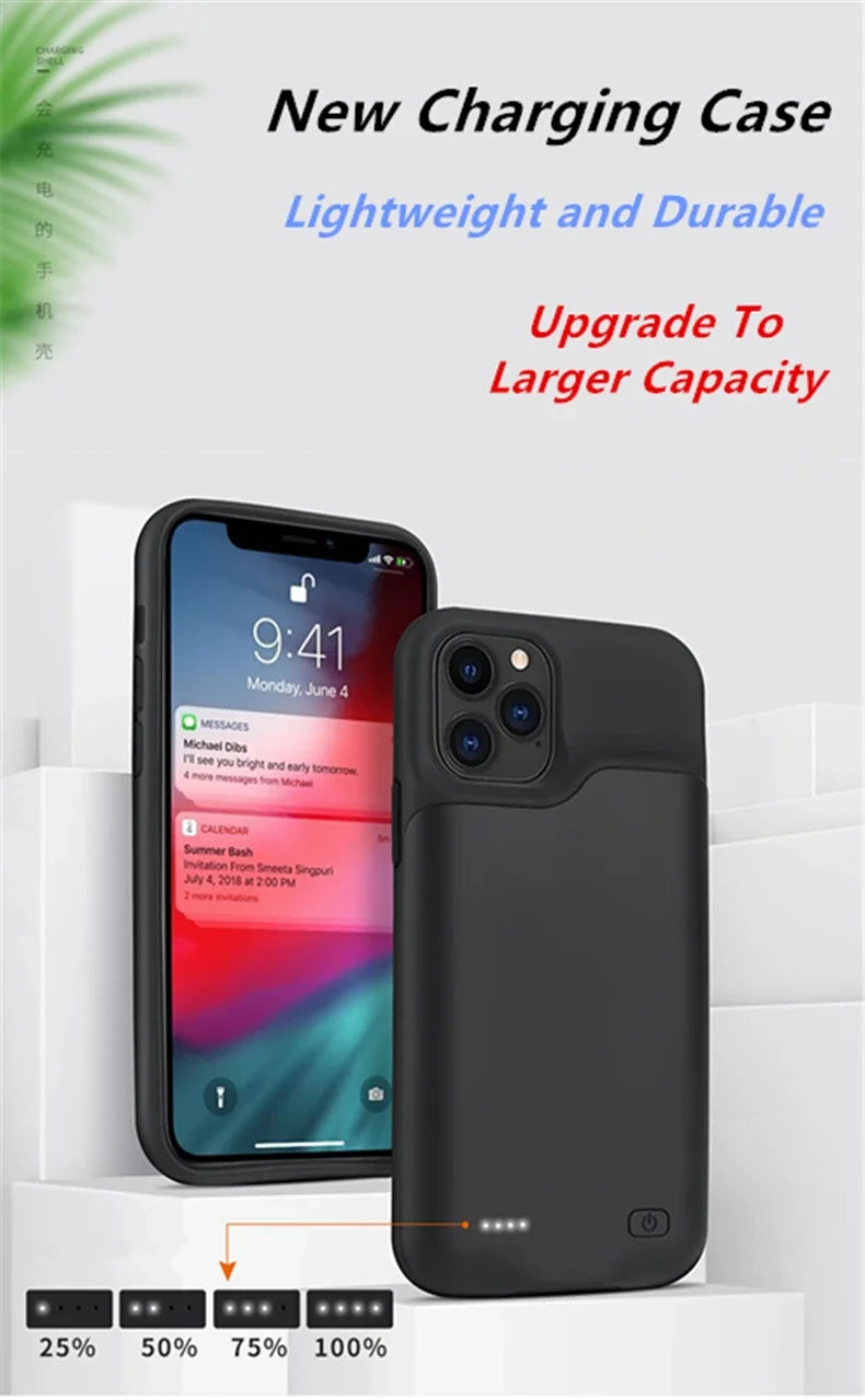 10000Mah Newest For IPhone 17 Pro Max 17 Air Battery Case Battery Charger Case Bank For IPhone 17 Pro Max Power Case