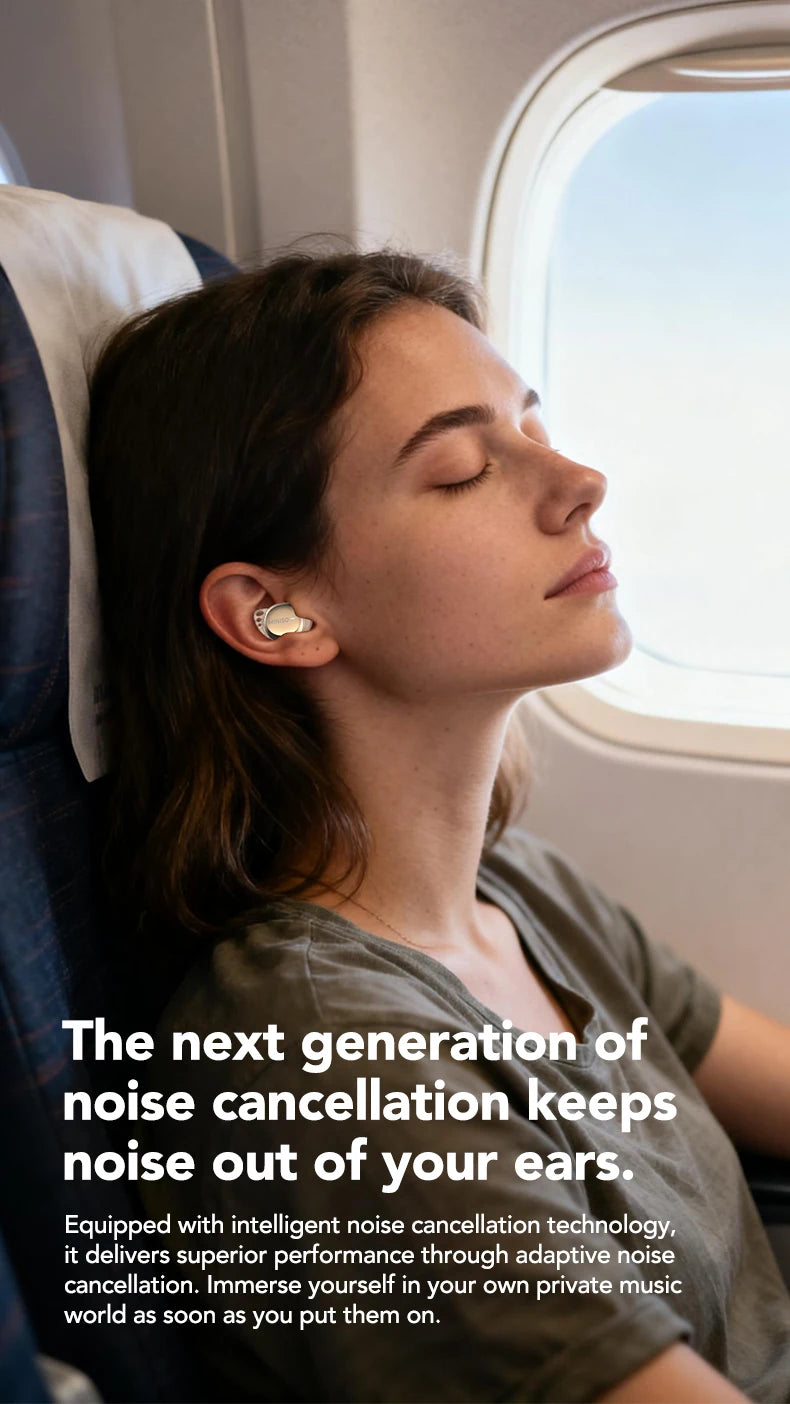 MINISO MS216 TWS Wireless Earbuds Bluetooth 6.0 Headphones AI Translator Earbuds TWS in-Ear Wireless Earphones Ultra-Light
