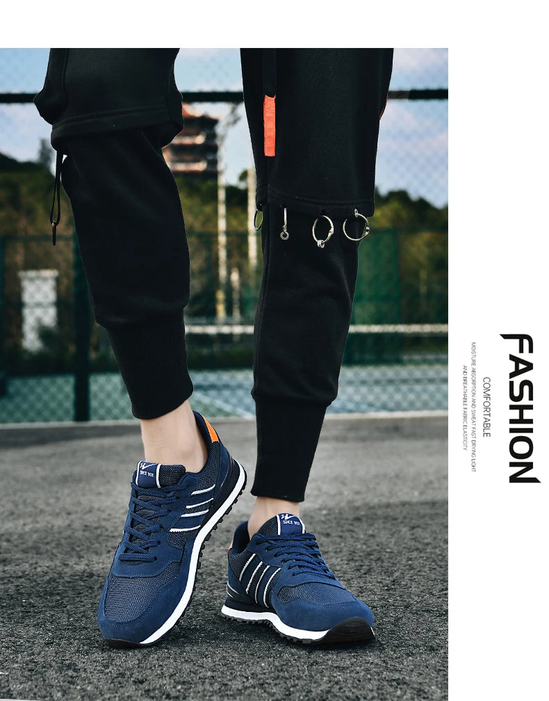 Double Star Men's Retro Running Shoes 2026 April May Breathable Mesh Casual Sneakers VintageClassicLightweightWalkingShoesforMen