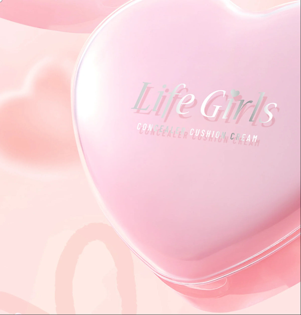 Life Girls Dewy Cushion Foundation 2025 ✦ Milky Hydrating Concealer & Skin Brightener ✦ Transfer-Proof, Buildable Coverage for G