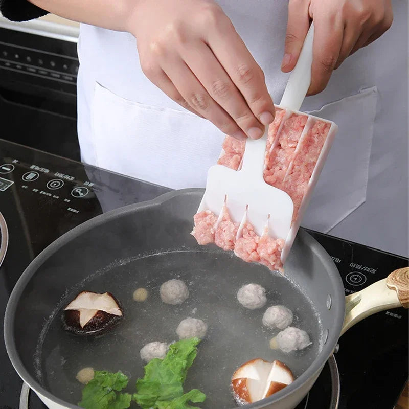 Meatball Maker Cooking Homemade Tool Mold Round Fish Beaf Rice Ball Making Device Barbecue Hot Pot Bean Curd Kitchen Gadgets