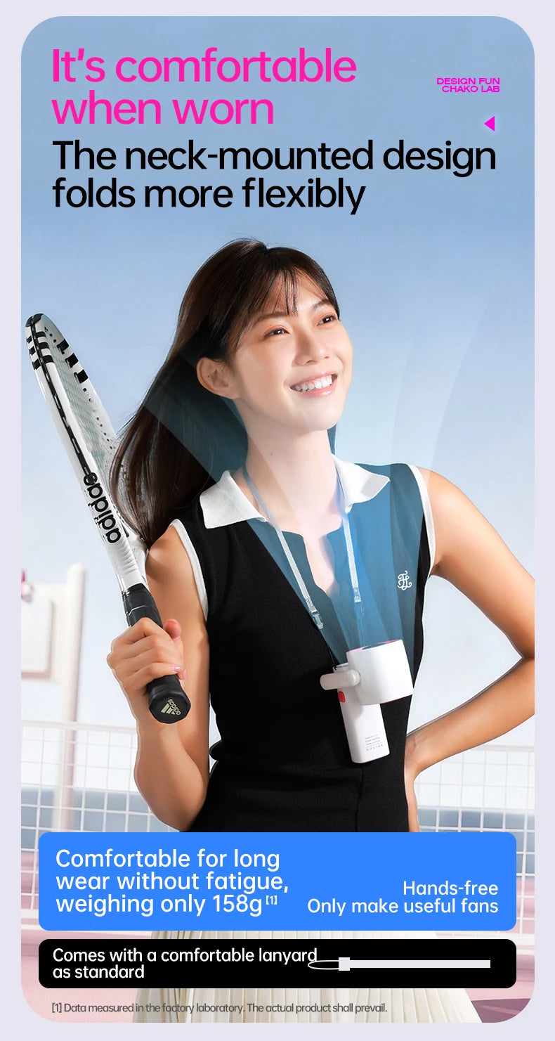 3-in-1 Foldable Rotating Fan (USB-Charged) Powerful airflow at 16,000 RPM, 120° rotation, suitable for various settings