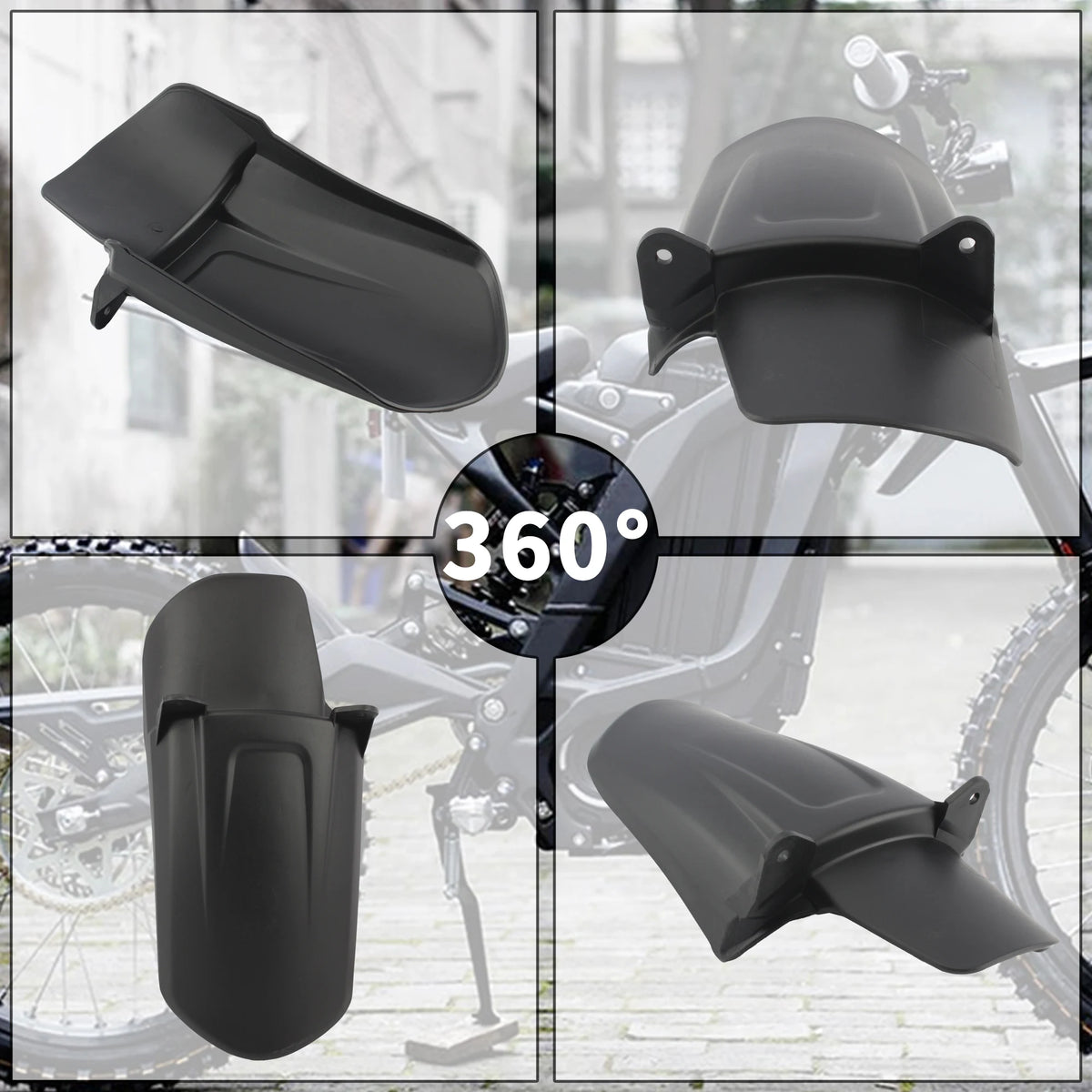 For Light Bee X & Light Bee S Front Rear Wheel Mudguards Fender For Segway X260 X160 Electric Motocross Refit Protective Parts