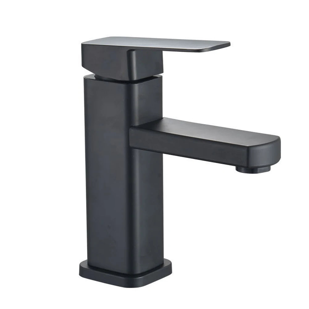 Bathroom Faucet 304 Stainless Steel Single Cold Sink Faucet Washbasin Basin Faucets Bathroom Accessories Set Sink Bath Mixer