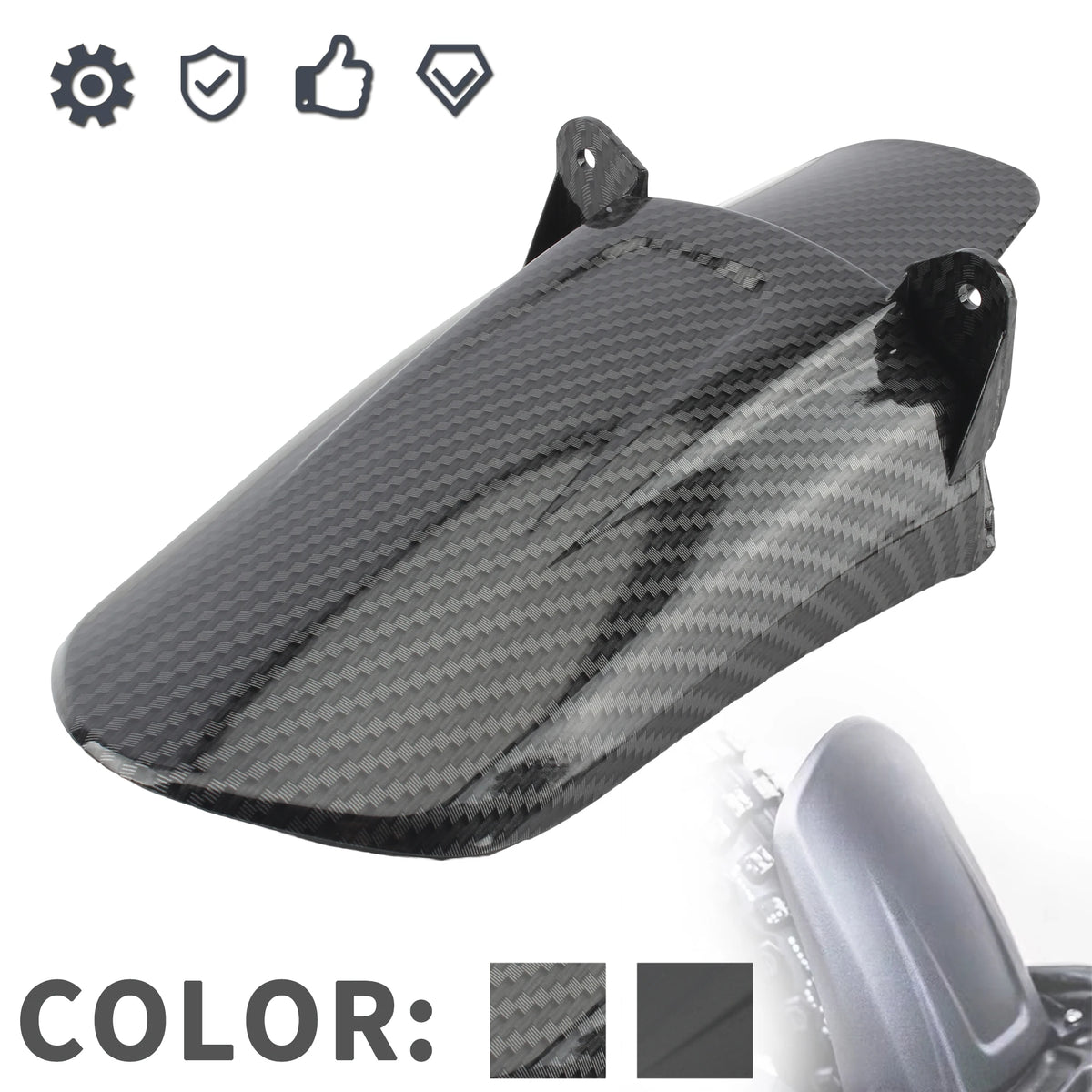For Light Bee X & Light Bee S Front Rear Wheel Mudguards Fender For Segway X260 X160 Electric Motocross Refit Protective Parts