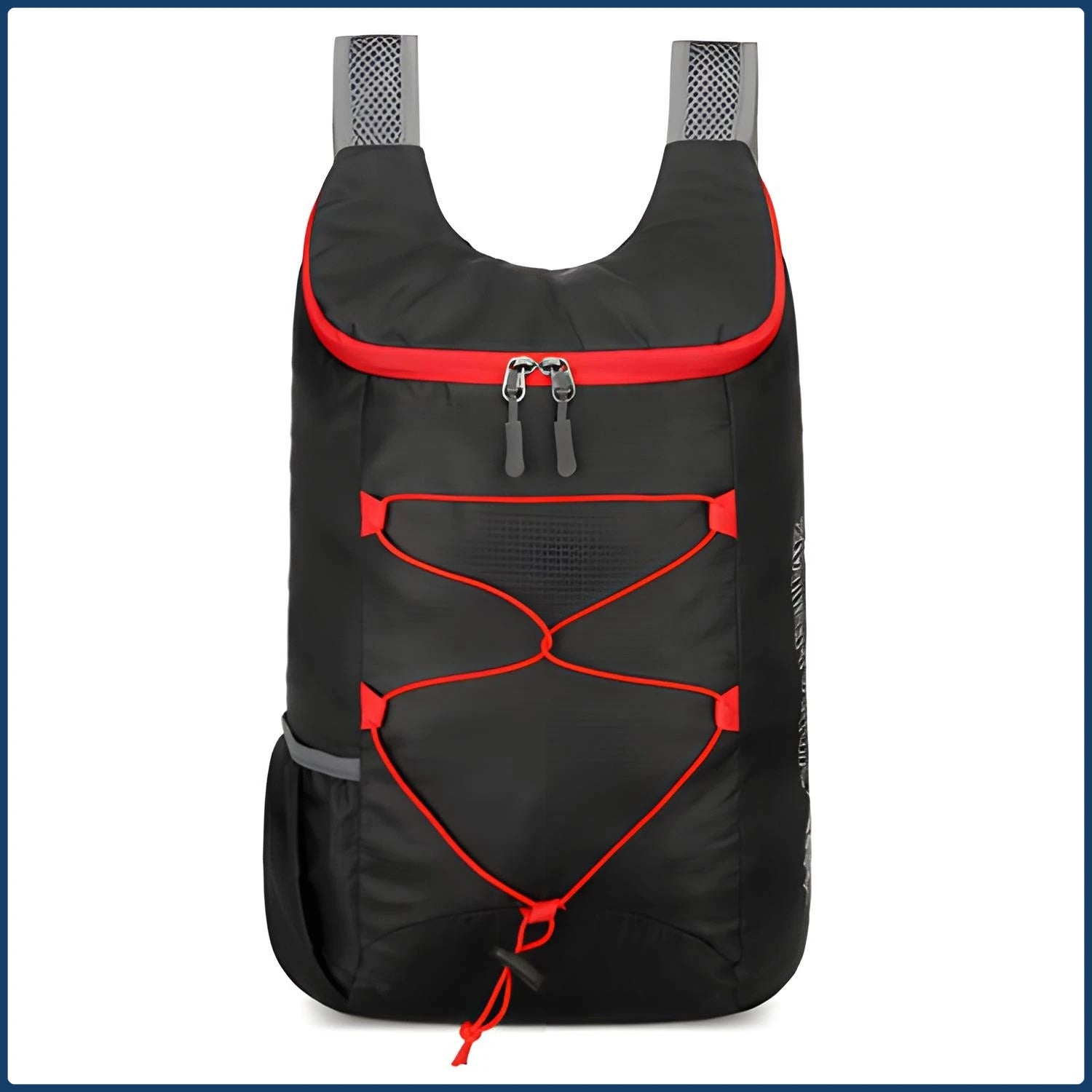 Multifunctional Outdoor Folding Backpack High Density Lightweight Waterproof Nylon Fabric Sports Bag for Camping Hiking Travel