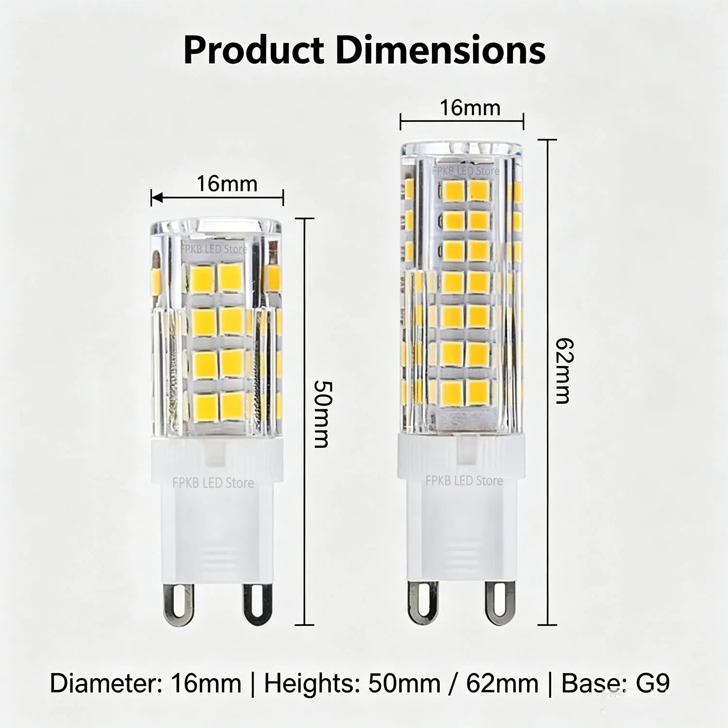 G9 LED Lamp 7W 9W 12W 15W 18W AC 220V Led Bulb SMD 2835 G9 Light Replace 30/40W Halogen Lamp Light for Home Useful Corn Light
