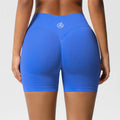 Women Bum Three Waist Sections Sports Shaping Shorts Seamless Sports Shorts For Women Cycling Jogging Fitness High Waist Push Up
