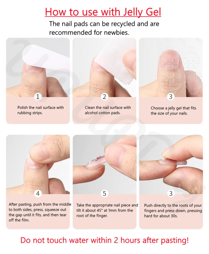 10PCS Metal Handmade Press on Nails Acrylic Magic Full Cover Fake Nails Reusable Adhesive Silver Artificial Cool Manicure Art