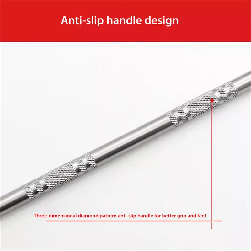 Nail Excavator Double Sided 13cm Reusable Nail Excavator Durable German Grade Stainless Steel Made