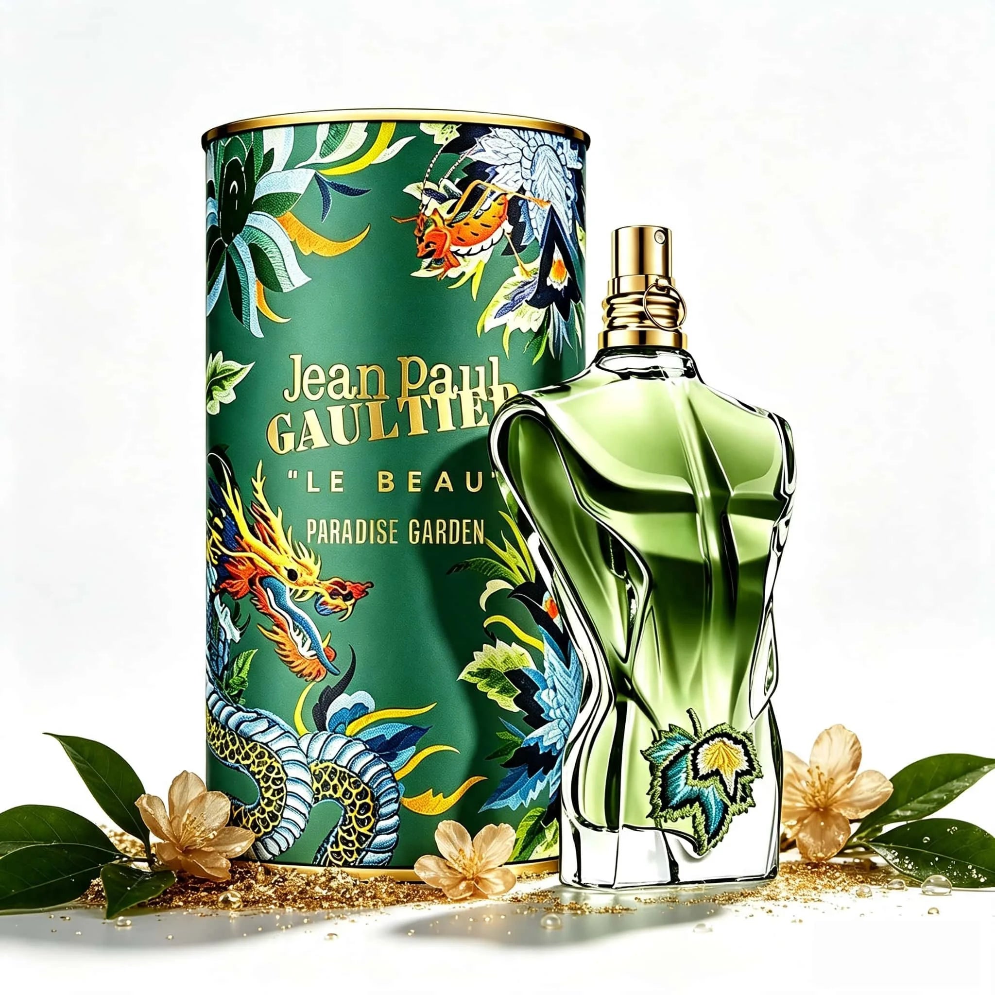 Jean Paul Gaultier Le Male Le Parfum EDP Intense 125ML Perfume For Men Deep Warm Vanilla Cardamom Woody Oriental Aroma Long Lasting Unique Matte Black Torso Shaped Bottle With Gold Cap Complete Brown Cylinder Box Dating Club