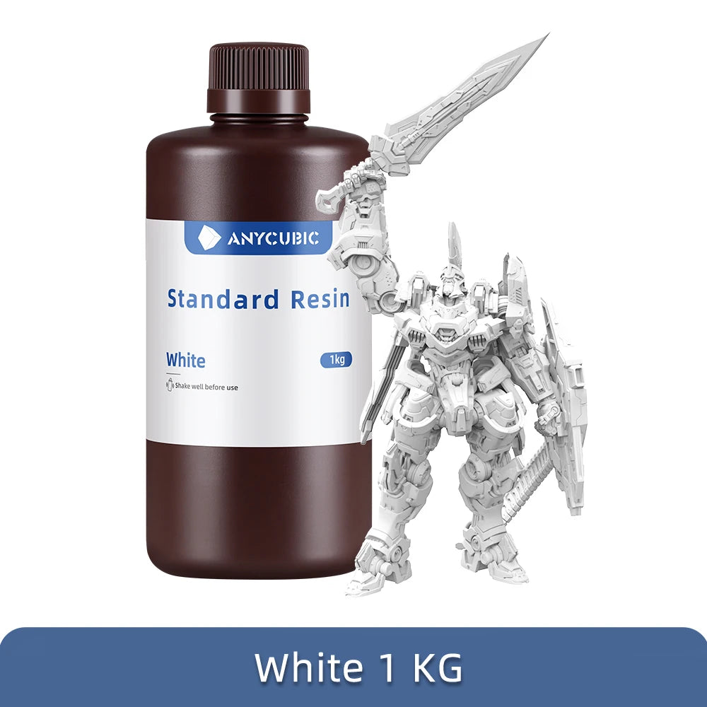 ANYCUBIC Standard Resin 405nm UV Resin LCD 3D Printer Photosensitive Resin For Photon Mono 7 Pro Figurines 3D Printing Materials