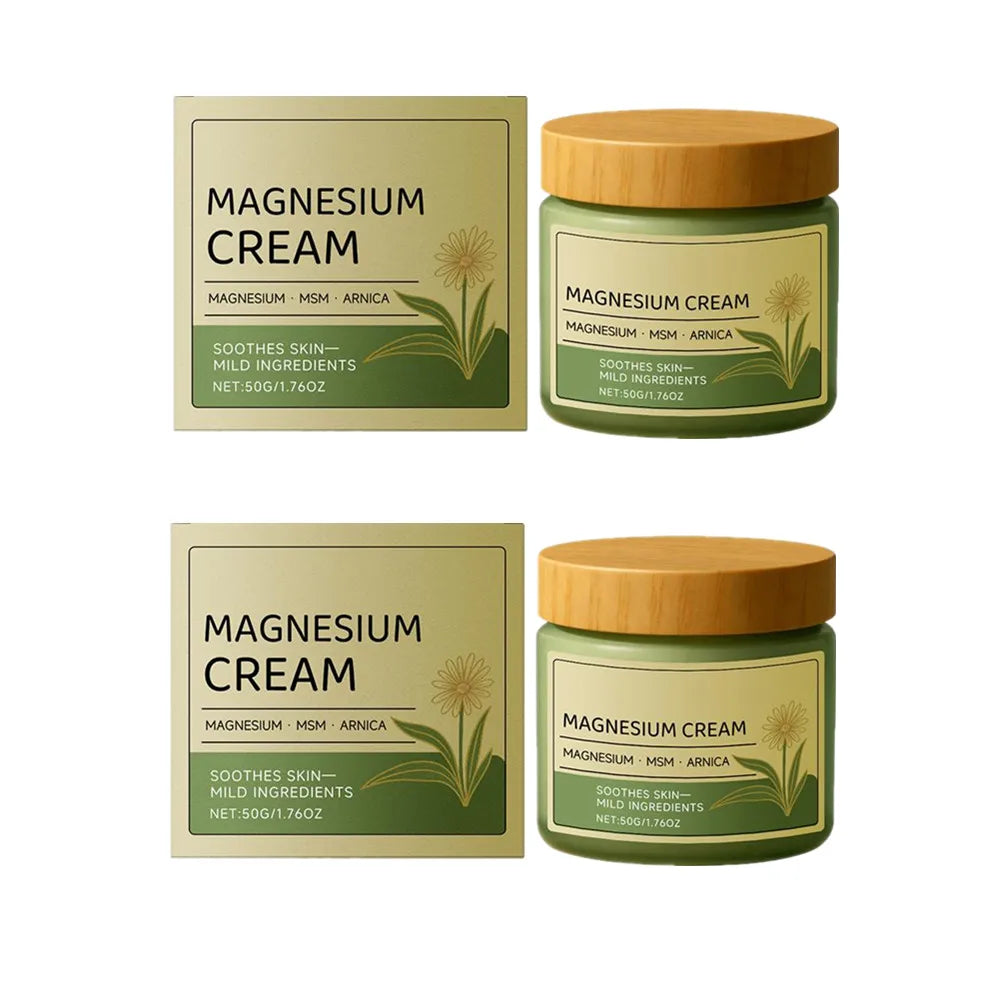 1-3Pcs  Magnesium Soothing Body Cream - Relieves Tension & Muscle Discomfort, Deep Moisturizing Joint Relief Cream for All Skin
