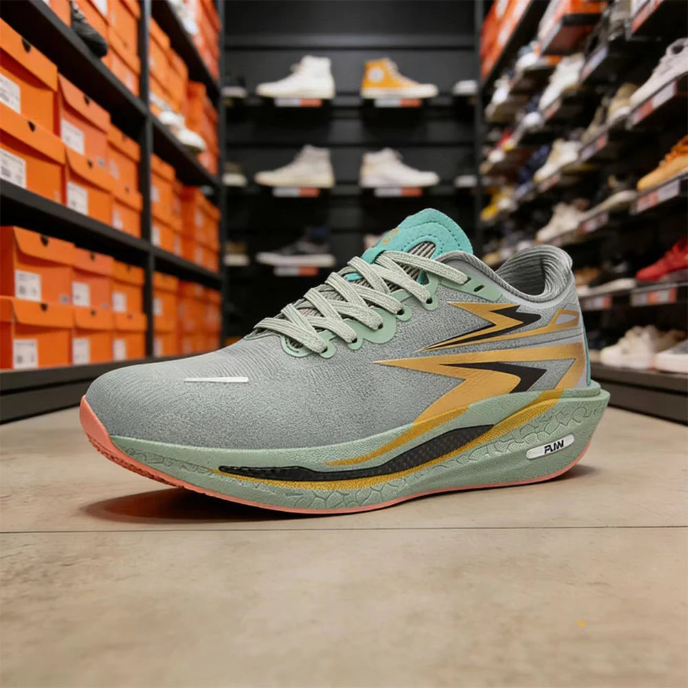 Men's Running Shoes Jogging Breathable Mesh Cushioning Non-Slip Outdoor Casual shoes Couple Trainer Race Sneakers Off-road Shoes