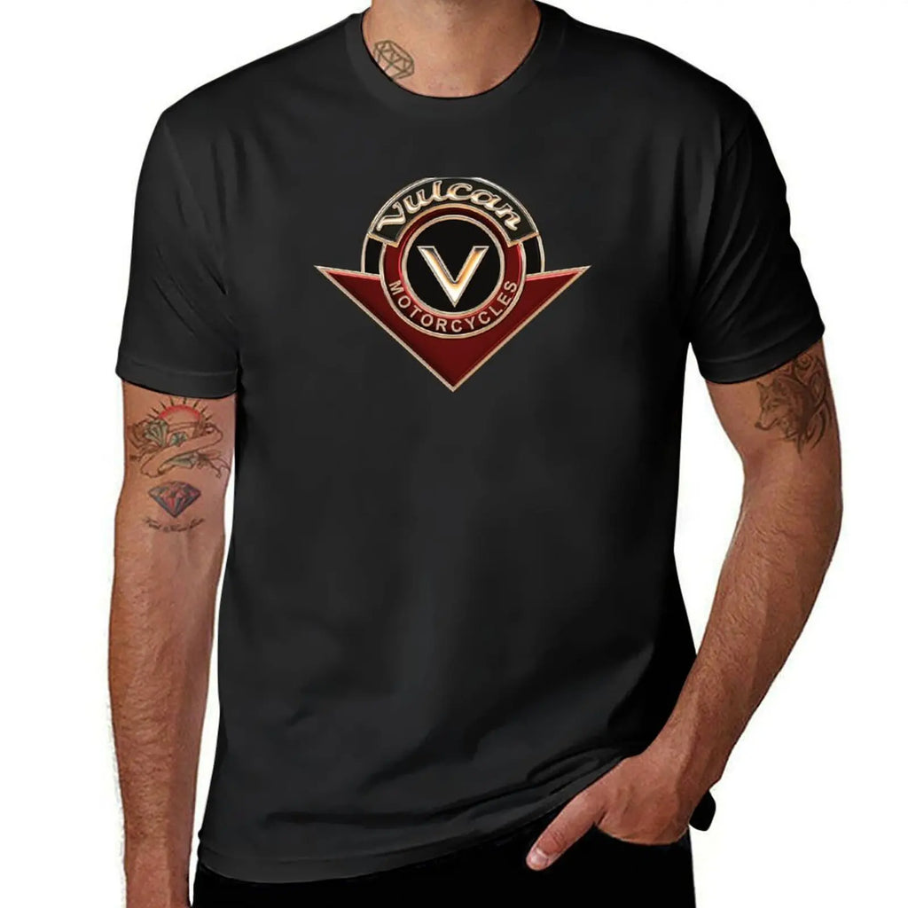 Vulcan VN Motorcycles Logo 2 Copper 3D T-Shirt customs quick-drying animal prinfor boys Blouse funny t shirts for men