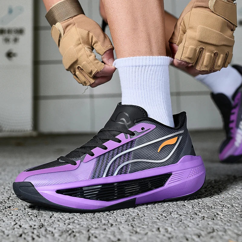 High Quality Basketball Sneakers For Men Fashion White Fluorescent Basketball Shoes Women Professional Design Men's Sports Shoes