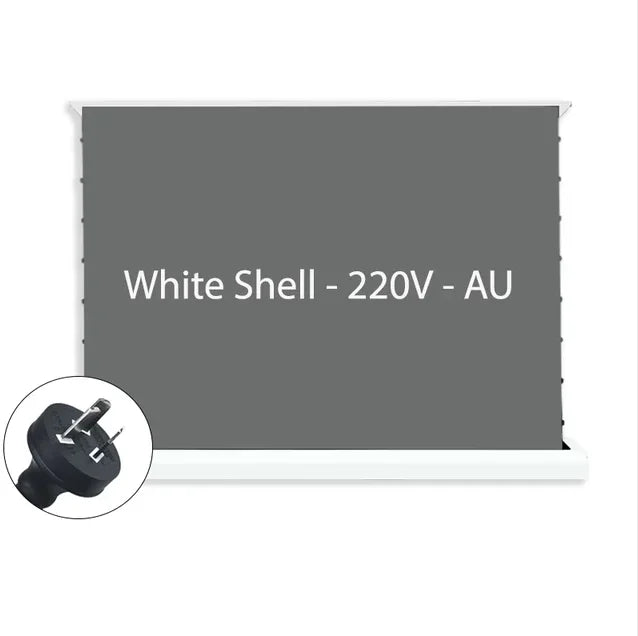 16:9 Electric Floor Rising CLR Projector Screen 92 Inch ALR Ambient Light Rejecting Motorized Pull Up for UST Laser TV 3D 4K 8K