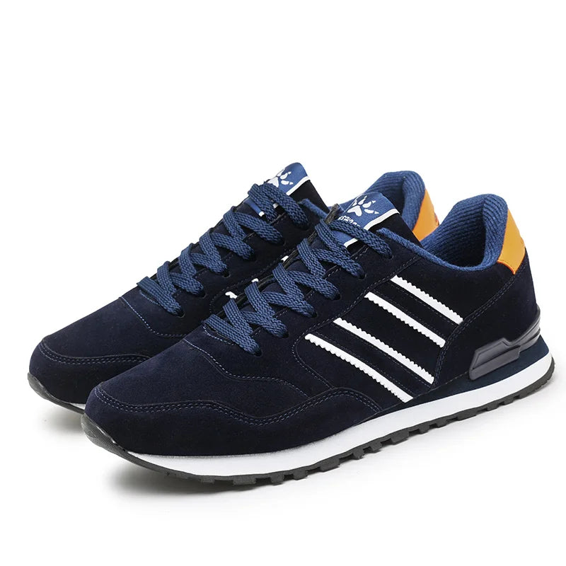 Men's and Women's Shoes Spring and Summer Leather Breathable Forrest Gump Shoes Men's Sports and Leisure Travel Running Shoes Me