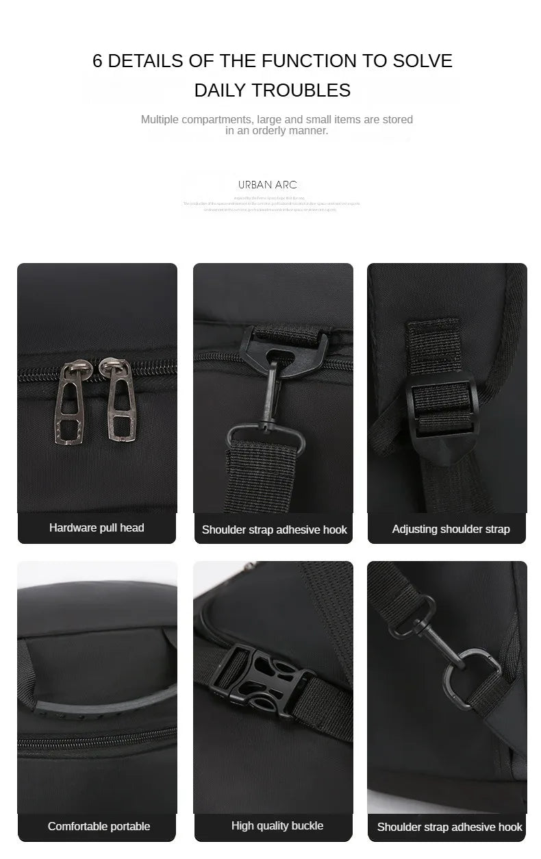Customized Logo Fitness Bag Football Backpack Swimming Taekwondo Waterproof Backpack Luggage Bag Printed Pattern