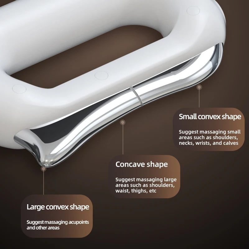 2026 New Electric Fascia Knife Vibration Body Massager Muscle Relaxation Device Body Lifting Hyperblade Massage Blade Tool