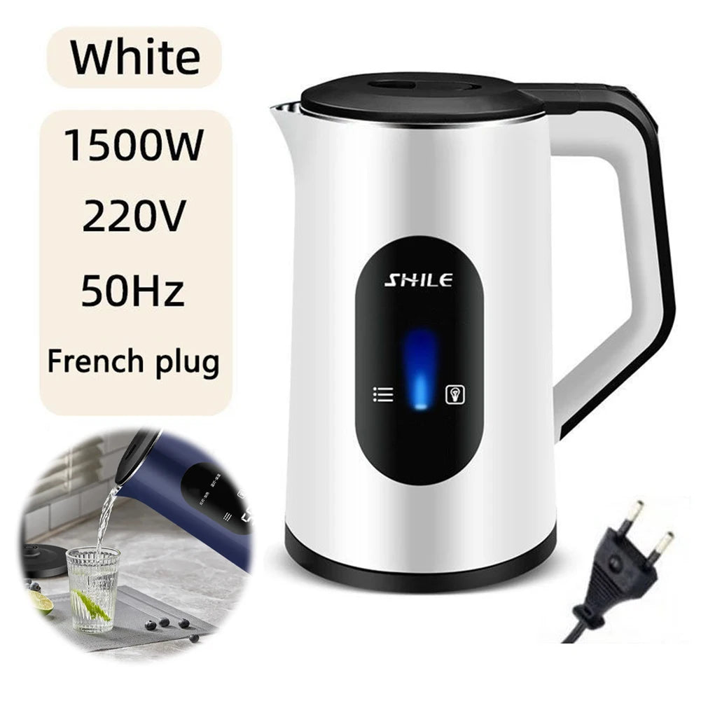3L Stainless Steel Electric Digital Display Thermal Water Kettle Auto-Shutoff Boil Water Pot 1500W Fast Boil Home Kitchen Tool