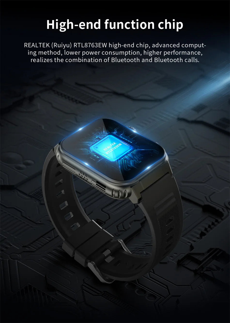 LIGE 600mAh New Smart Watch Men Outdoor Sports Fitness Bracelet Blood Pressure Clock IP68 Waterproof Men Smartwatch For Android