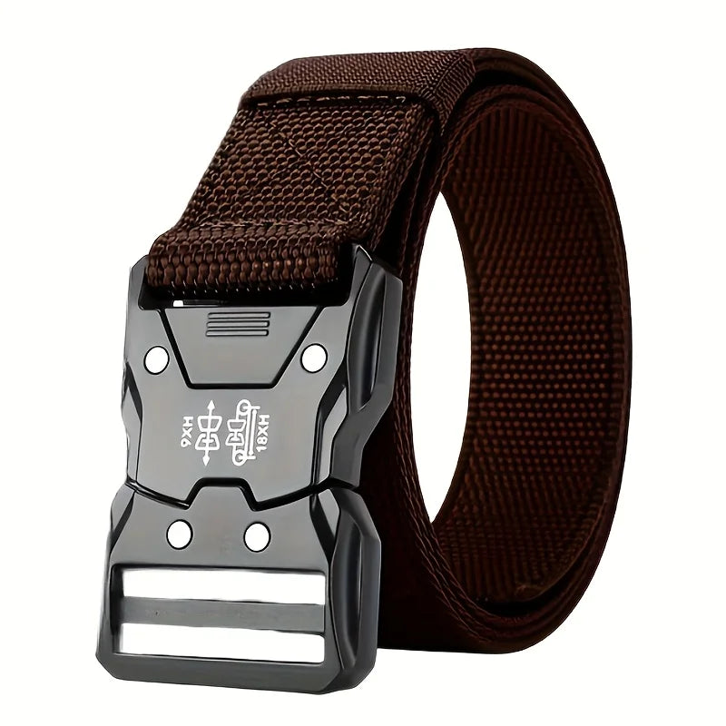 Men's Fashion Belt, Multi functional Outdoor Sports Belt, Outdoor Versatile Belt, Camping Leisure Belt