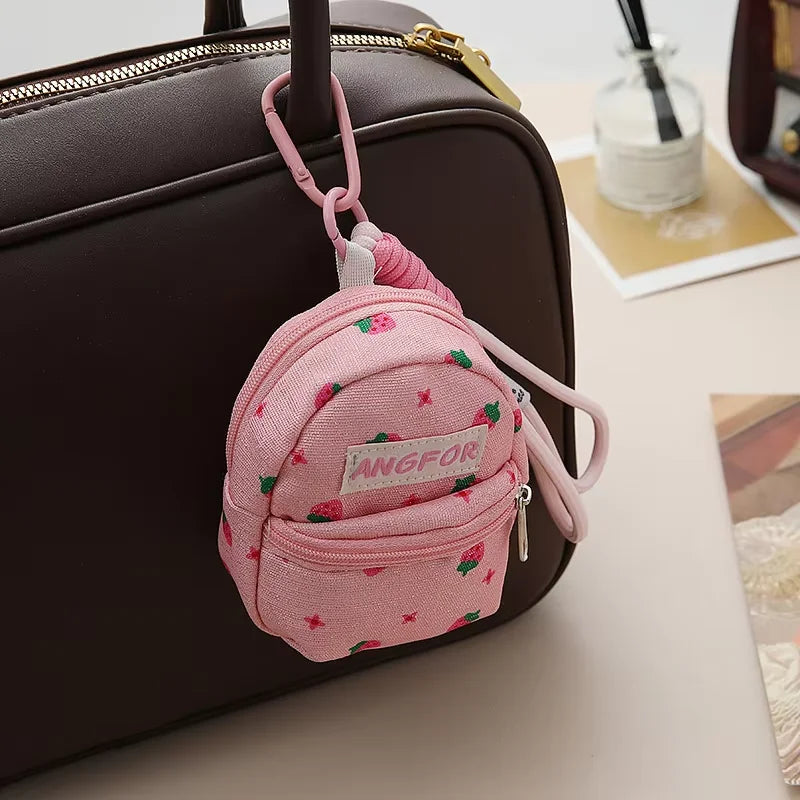 HOMEFISH Women's Bag Pendants Lipstick Earphones Mini Storage Bag Trendy Versatile Bag Accessories Multifunctional Coin Purses