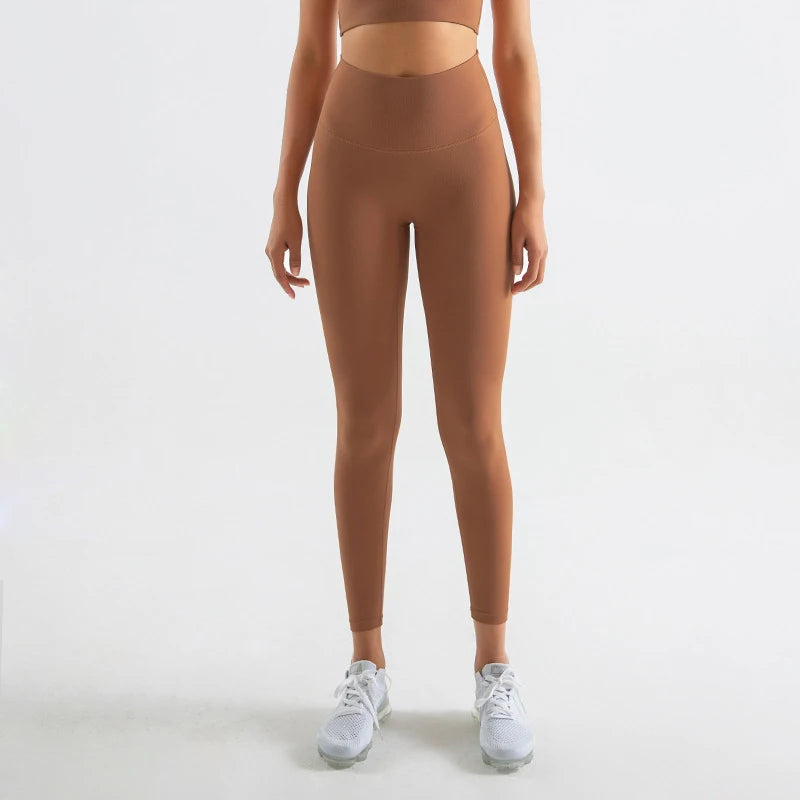 TRY TO BN Yoga Pants Leggings Women Naked Feeling High Waisted Workout Seamless Sports  Fitness GymLeggings Push Up Tights Women