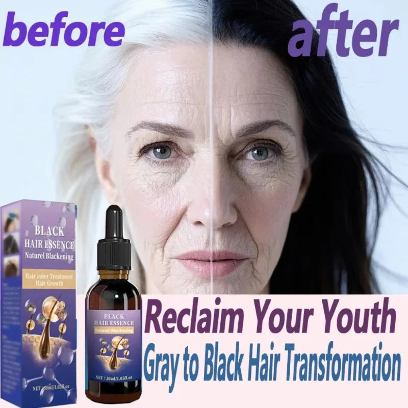 Scalp Care Black Essence Nourishes Hair Balances Oil Unclogs Follicles Boosts Shine