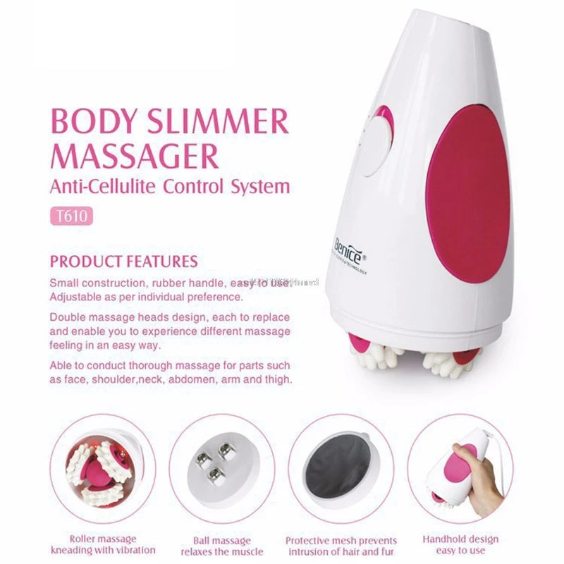 Electric Body Massager Slimming Infrared Anti-cellulite Machine Massage Women Full Body Slim Relax Professional Beauty Tool Roll