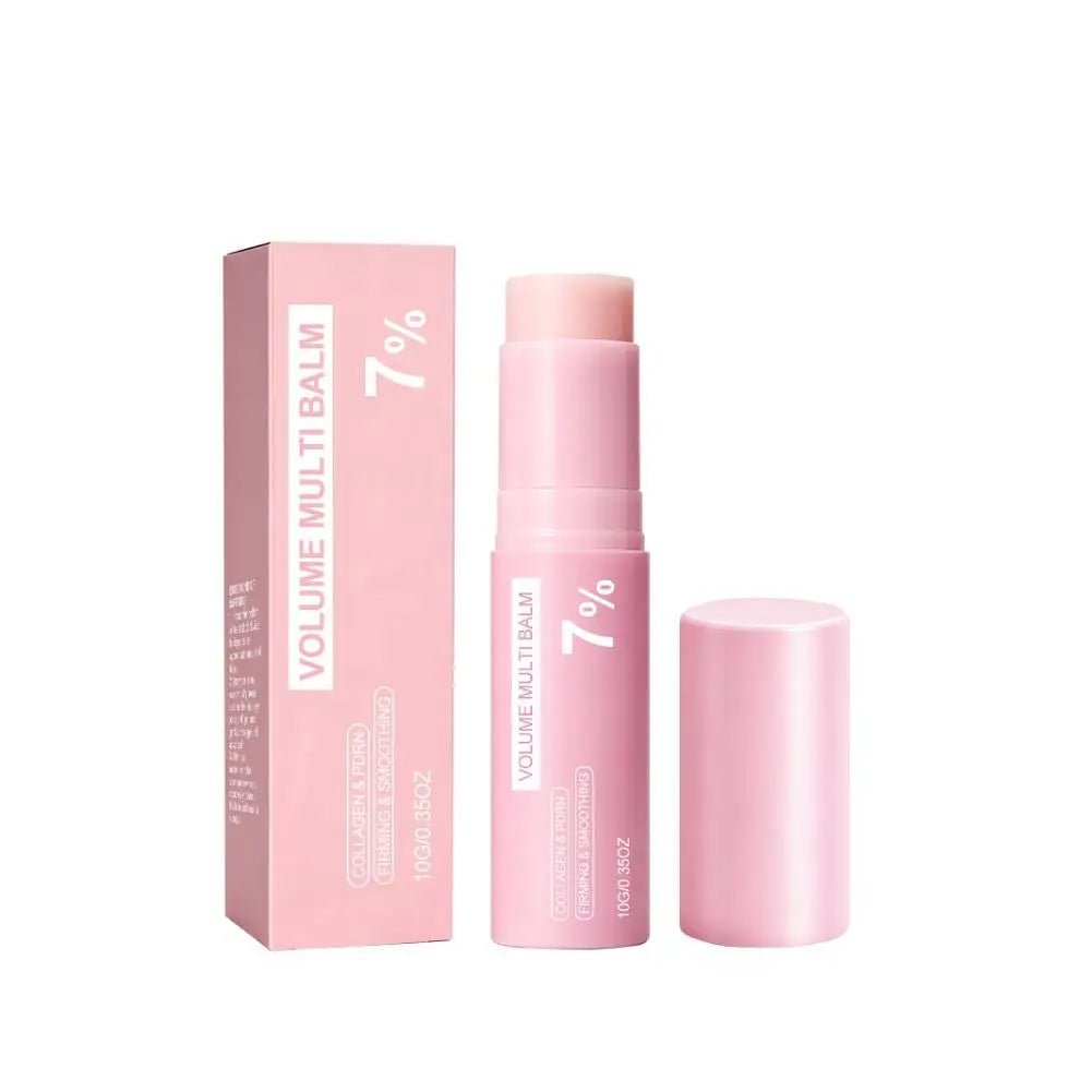 PDRN Pink Collagen Volume Multi Balm 5% 7% Volufiline Facial Eye Neck Plumping Moisturizing Stick Non-greasy Hydrating Skin Care