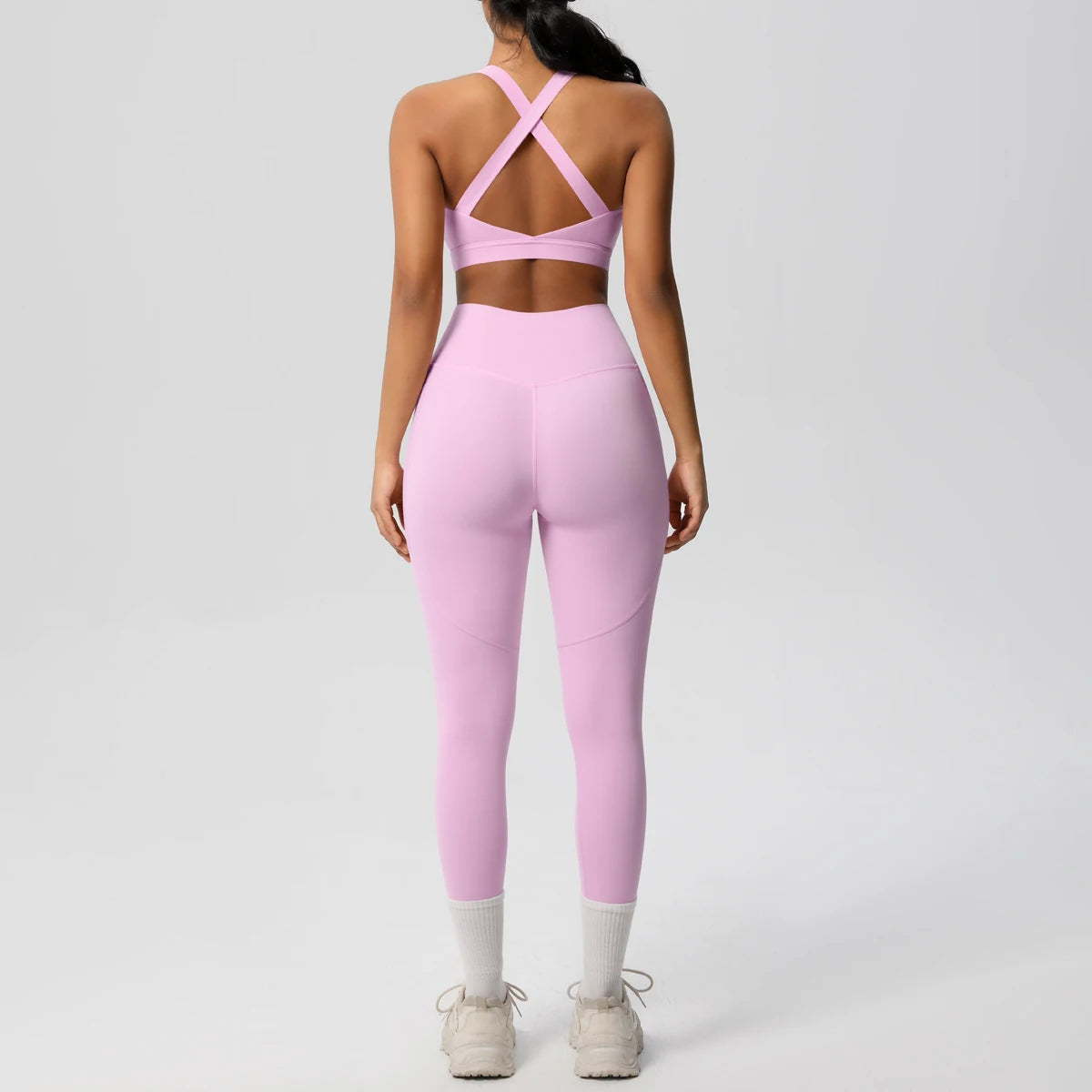 Yoga Suit Sports Set Womens Sportswear Sports Women's Yoga Bra Tummy Control Slimming Booty Leggings Women's Tracksuit