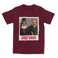 Streetwear T Shirt Tony Soprano Tv Show Pop Culture Cotton T-Shirts Fashion Tshirt for Men Summer Casual Short Sleeve Top Tees