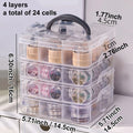 Stackable covered storage containers, jewelry, accessories, toys, sewing supplies, tape storage boxes, snap on tray containers
