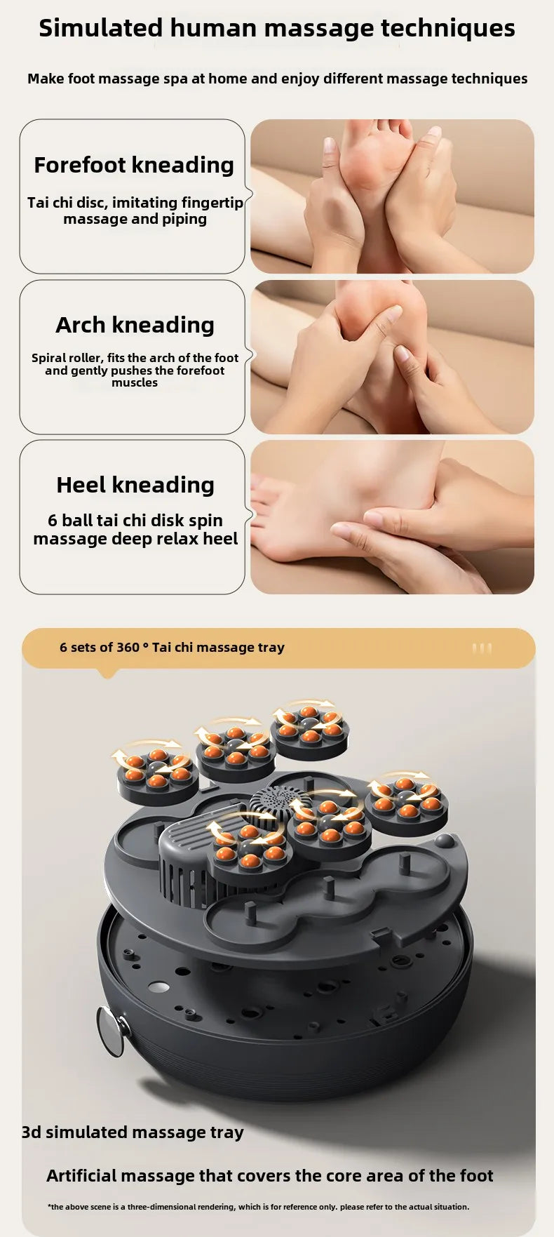 Electric massage and heating foot bath basin for foot bath basin for household fully automatic constant temperature foot bath