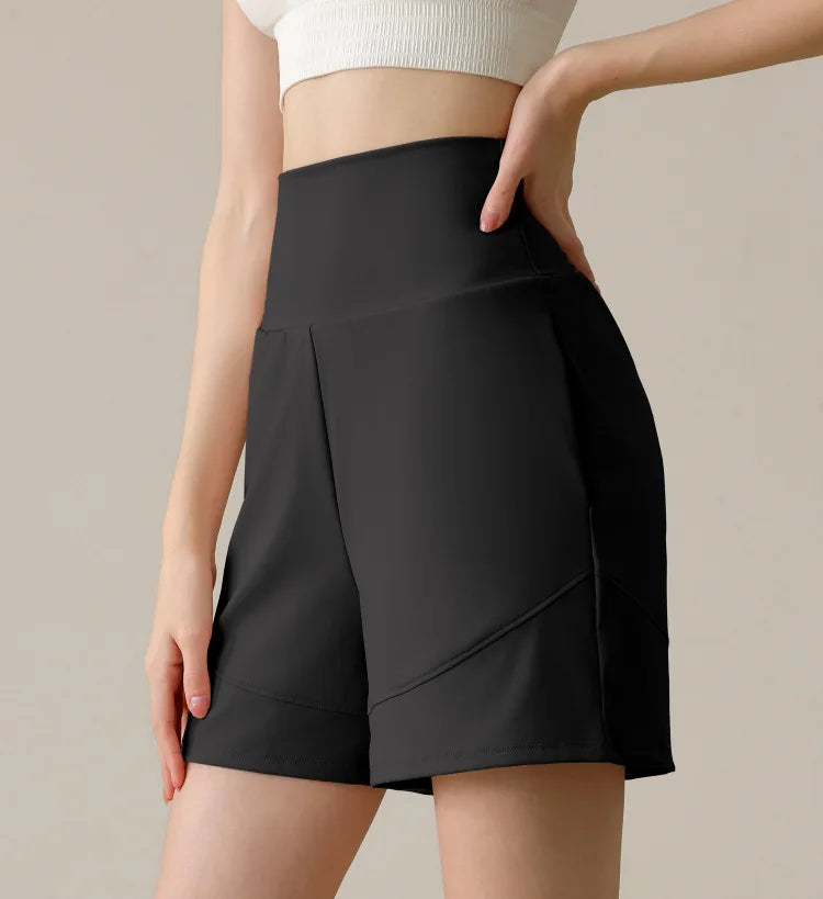 NEW Women's Quick Dry Sports Shorts Loose Slim Fit Casual Yoga Fitness Training Five-Point Pants Running Fashion