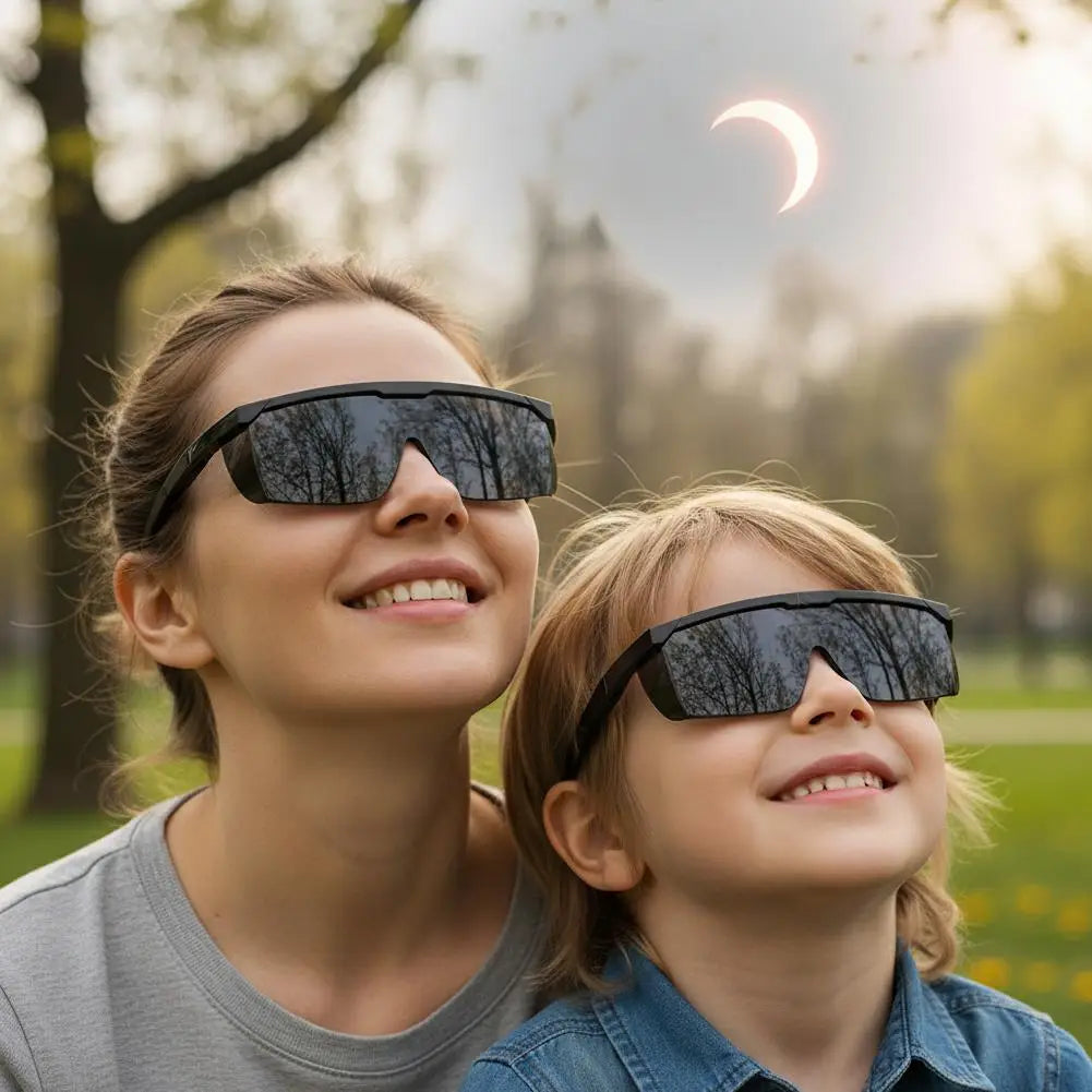 Solar Eclipse Glasses Safety Sun Viewing Paper Glasses Eye Protection UV Resistant Sun Observation Sunglasses For Direct Sun
