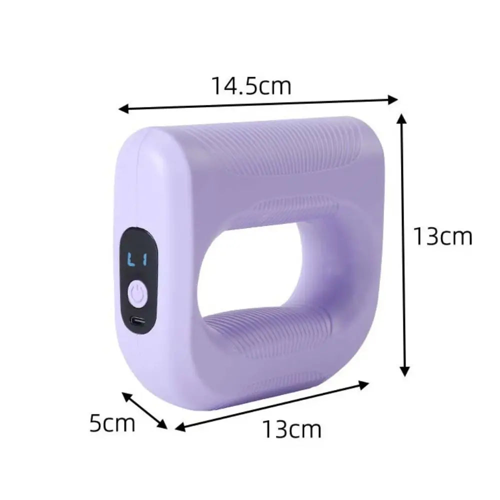 Portable Electric Fascia Massage Ring Ergonomic Adjustable Speed Electric Body Slimming Machine Fat Burning with Belt