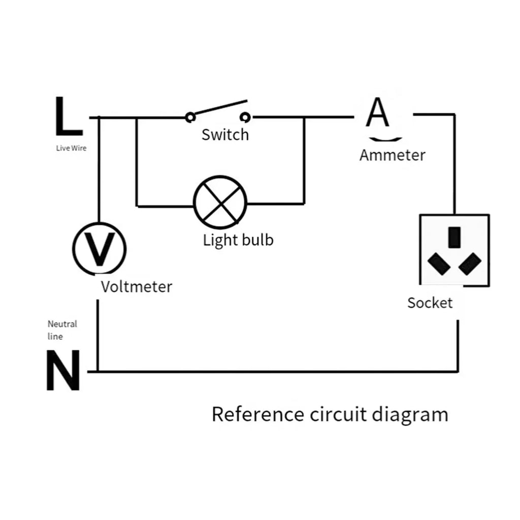 Circuit Maintenance Protection Socket for Household Appliance Switch Power Supply Short Circuit Electric Test Socket